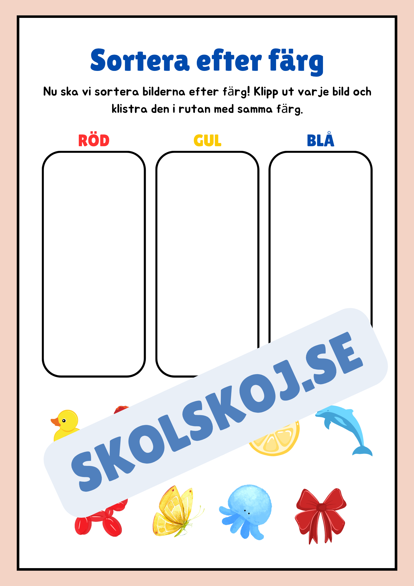 Tillbaka till skolan - Häfte - Back to school
