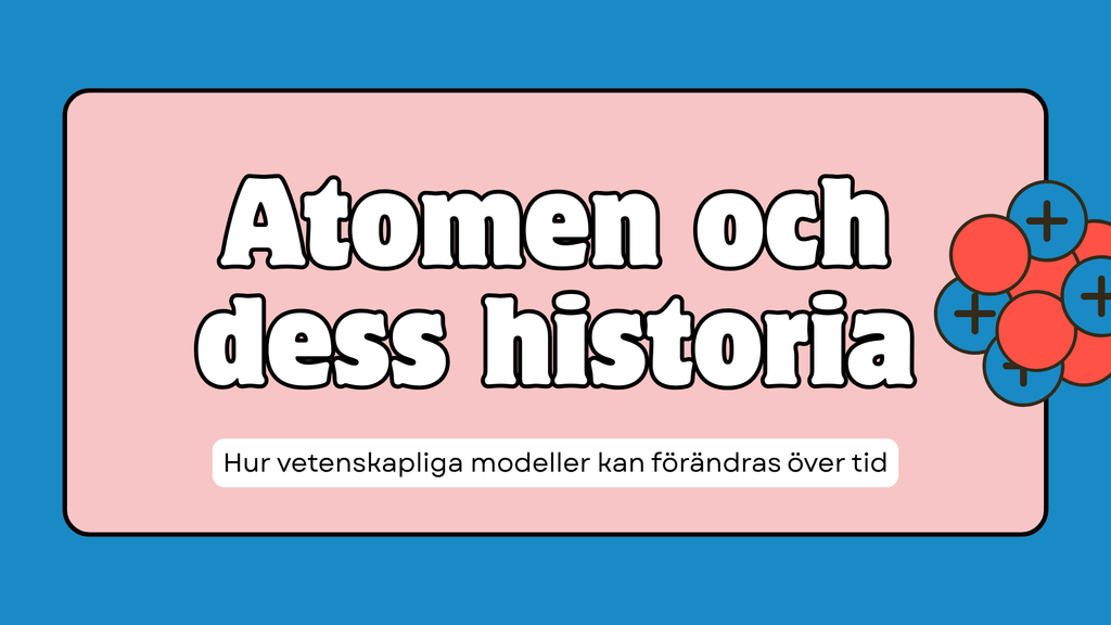 Atomen och dess historia - Presentation + frågor