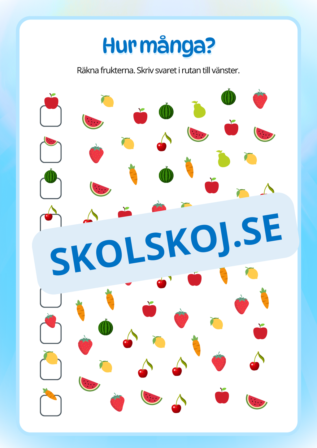 Aktivitetsbok - Blandade uppgifter - Förskoleklass - Årskurs 1
