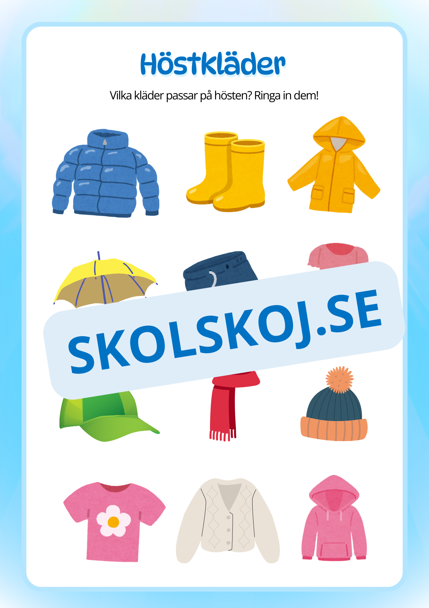 Aktivitetsbok - Blandade uppgifter - Förskoleklass - Årskurs 1