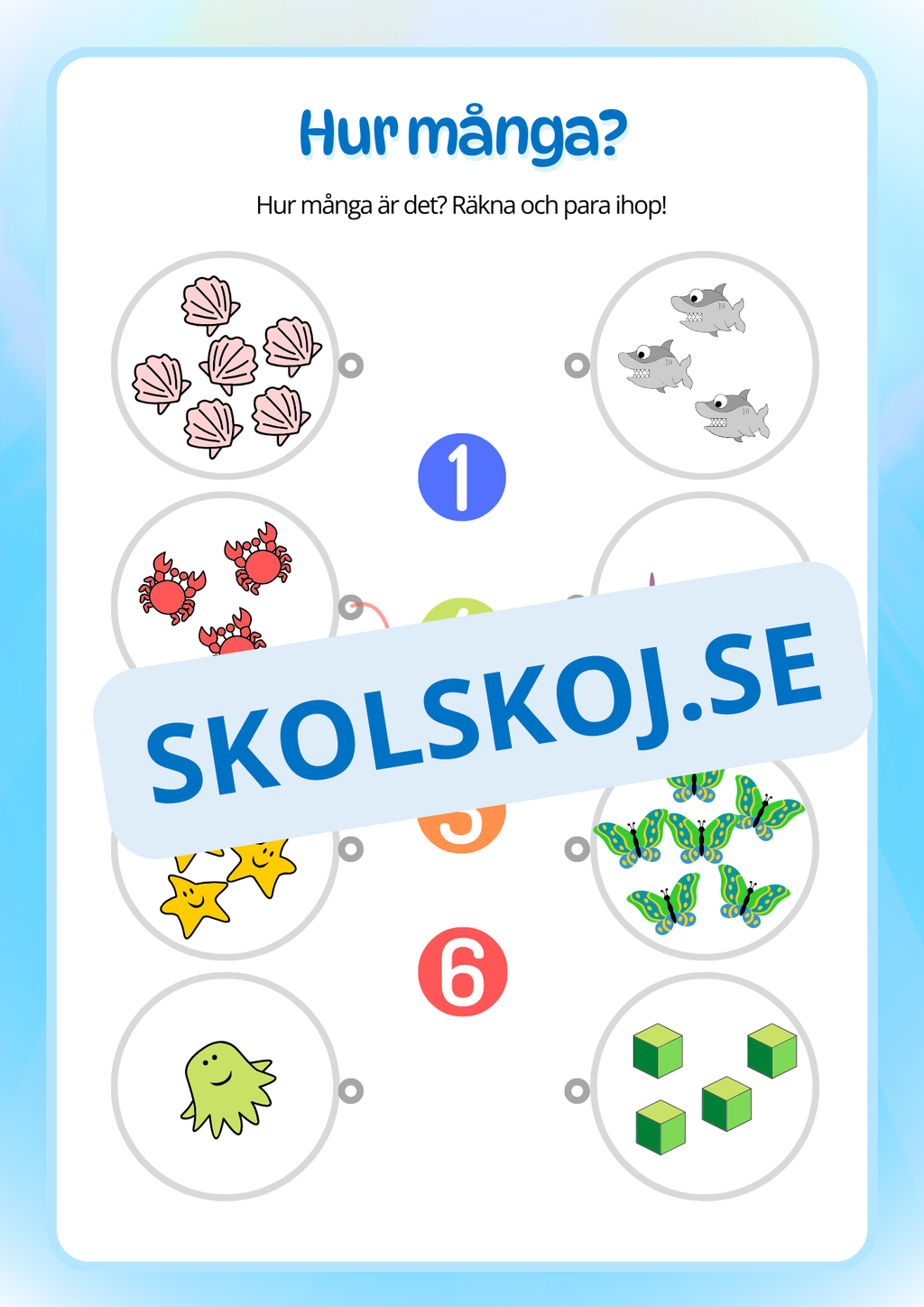 Aktivitetsbok - Blandade uppgifter - Förskoleklass - Årskurs 1