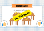 Multiplikation med lika stora grupper - Årskurs 3