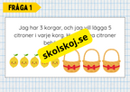 Multiplikation med lika stora grupper - Årskurs 3