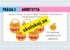 Multiplikation med lika stora grupper - Årskurs 3