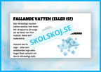 Vi lär oss om vattnets kretslopp + frågor