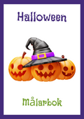 Halloween målarbok - Häfte
