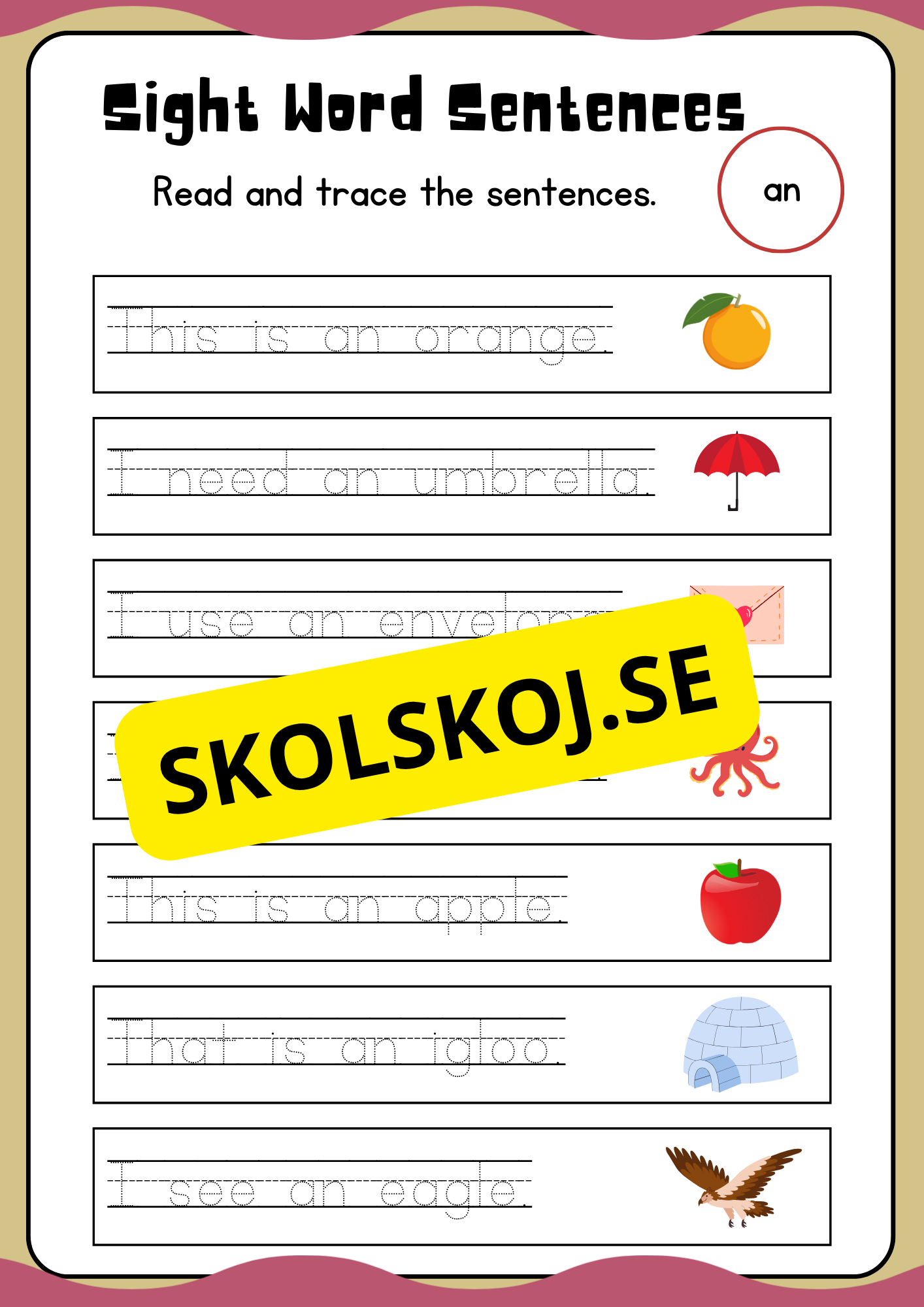 Early finishers - English workbook
