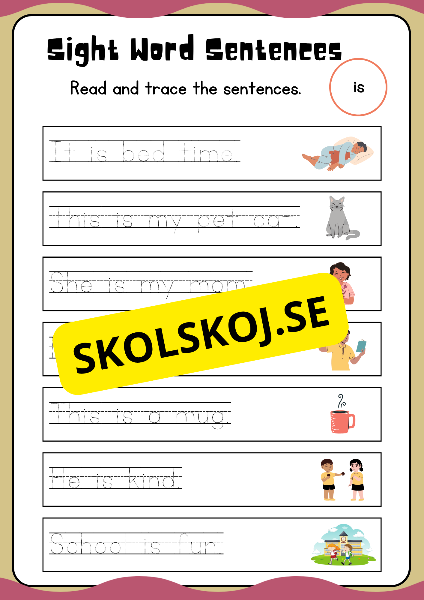 Early finishers - English workbook