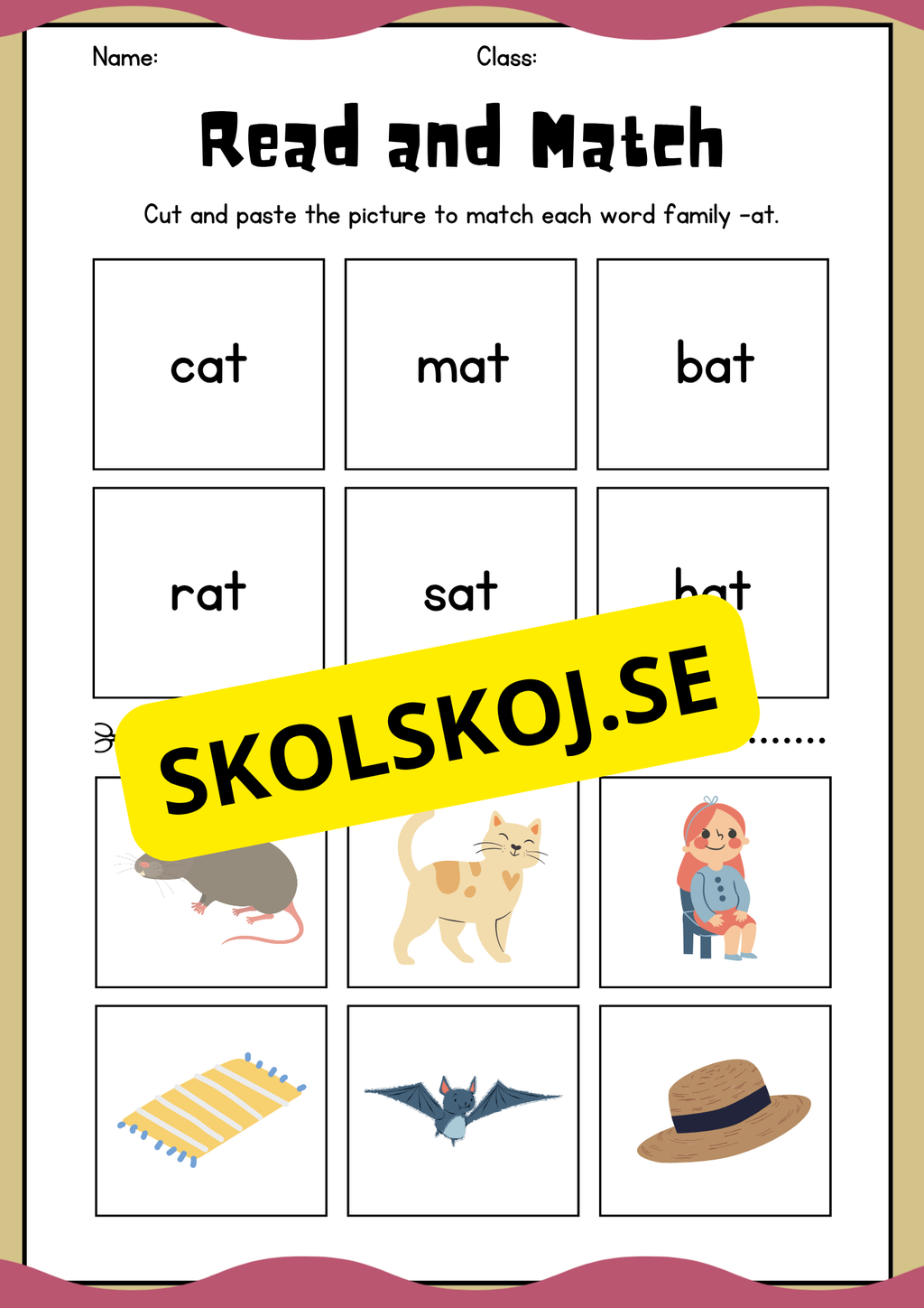 Early finishers - English workbook