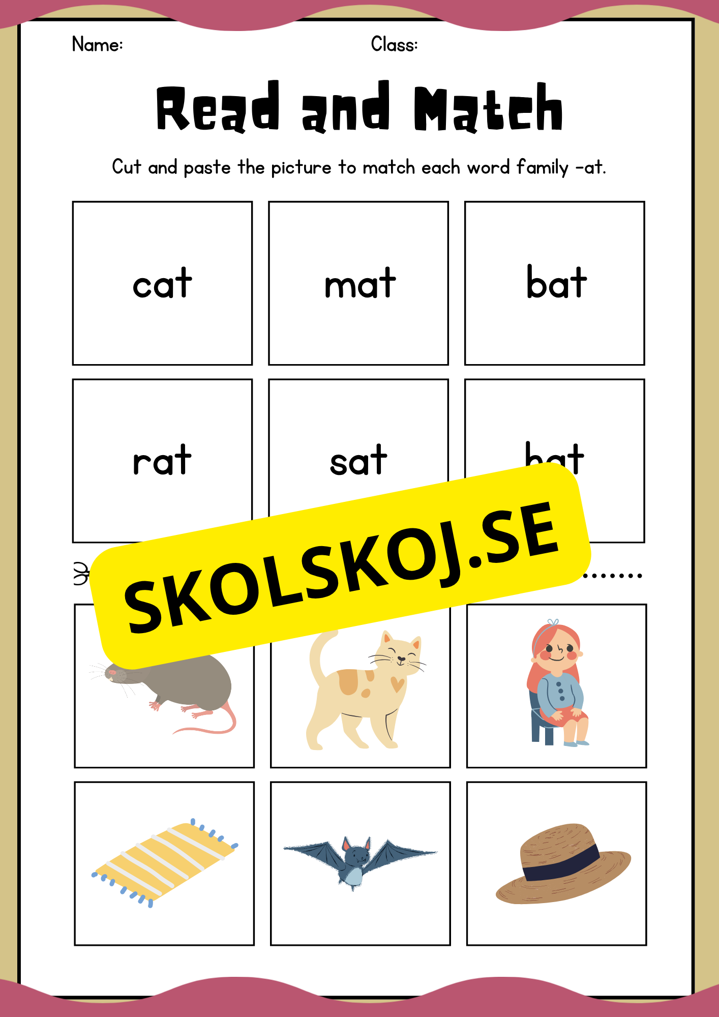 Early finishers - English workbook