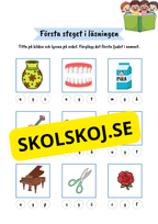 Första steget i läsningen