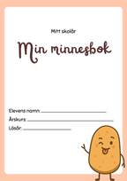 Mitt skolår - Min minnesbok