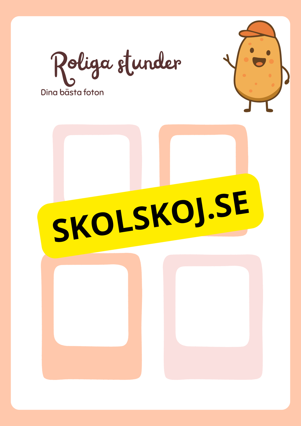 Mitt skolår - Min minnesbok
