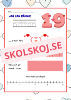 Jag kan räkna - Häfte - 1 - 20