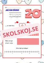 Jag kan räkna - Häfte - 1 - 20