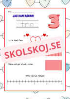 Jag kan räkna - Häfte - 1 - 20