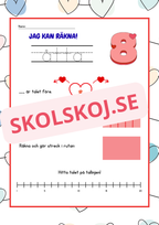 Jag kan räkna - Häfte - 1 - 20