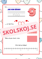 Jag kan räkna - Häfte - 1 - 20