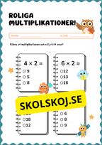 Roliga multiplikationer