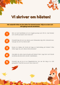 Vi skriver om hösten