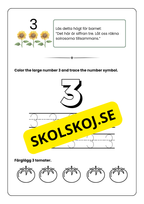 Min bok om siffror - 1 - 10