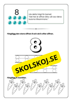 Min bok om siffror - 1 - 10