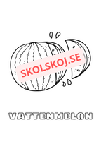 Målarbok - Frukter - Häfte