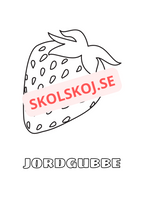 Målarbok - Frukter - Häfte
