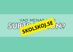 Addition och subtraktion - Presentation