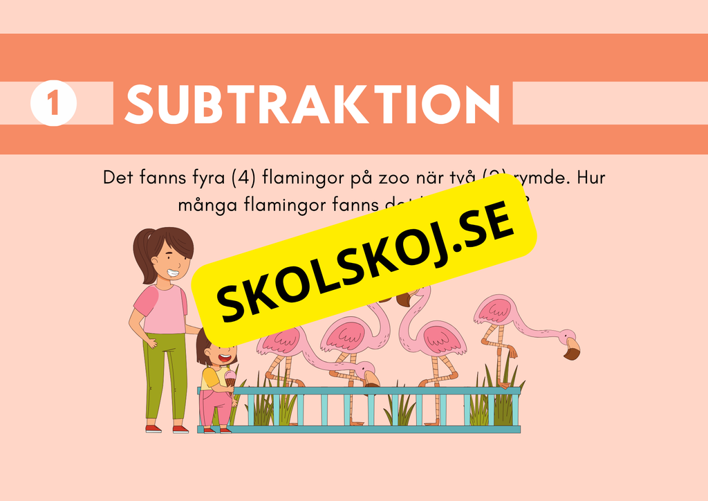 Addition och subtraktion - Presentation