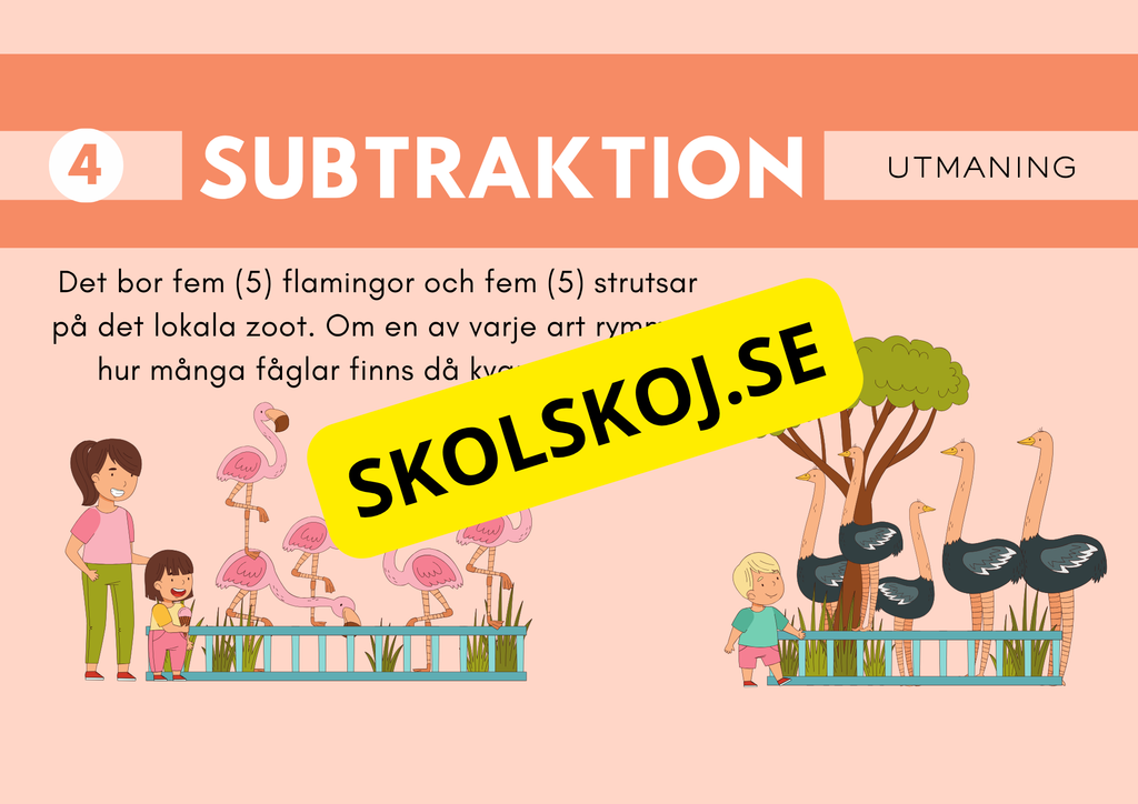 Addition och subtraktion - Presentation
