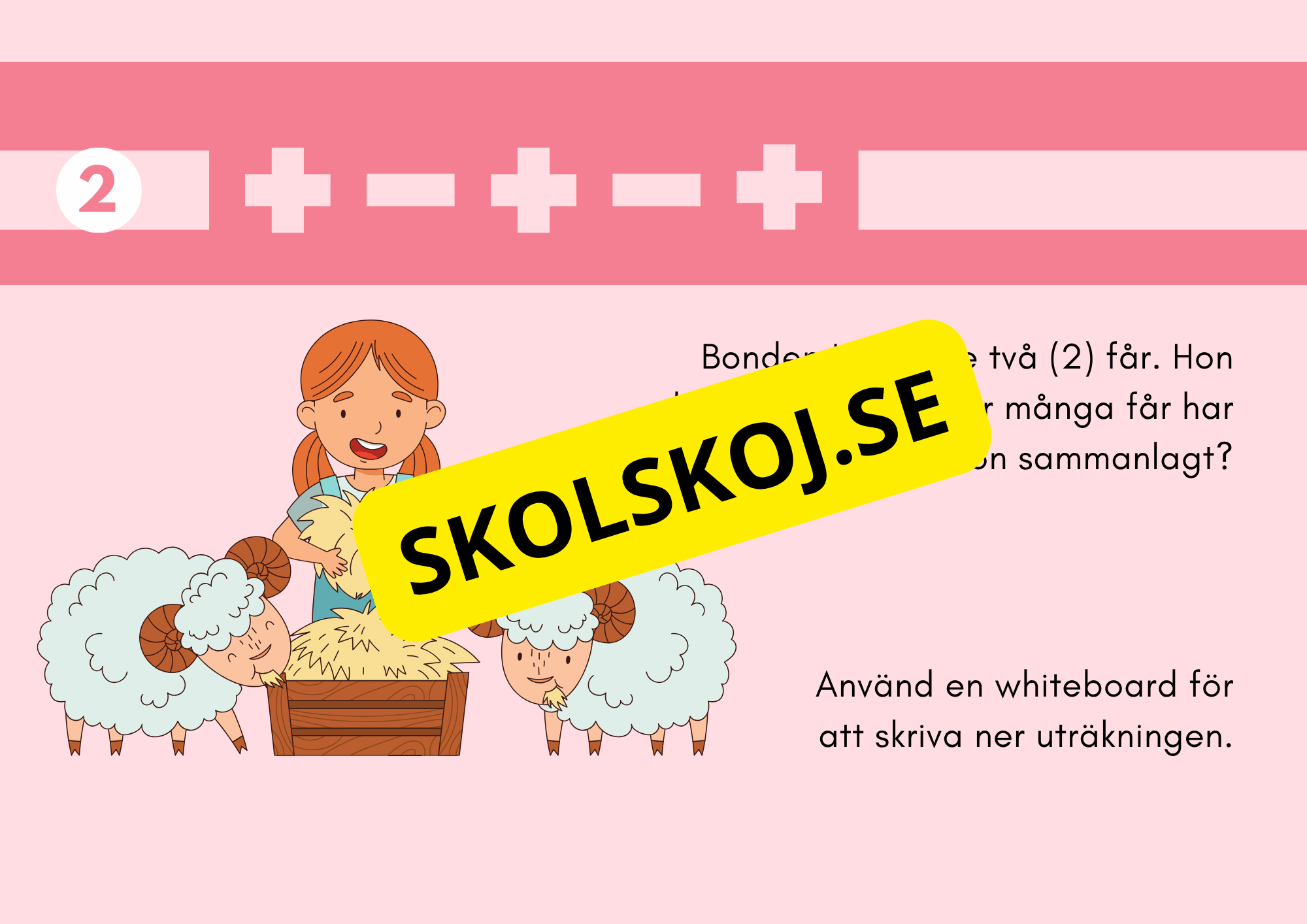 Addition och subtraktion - Presentation