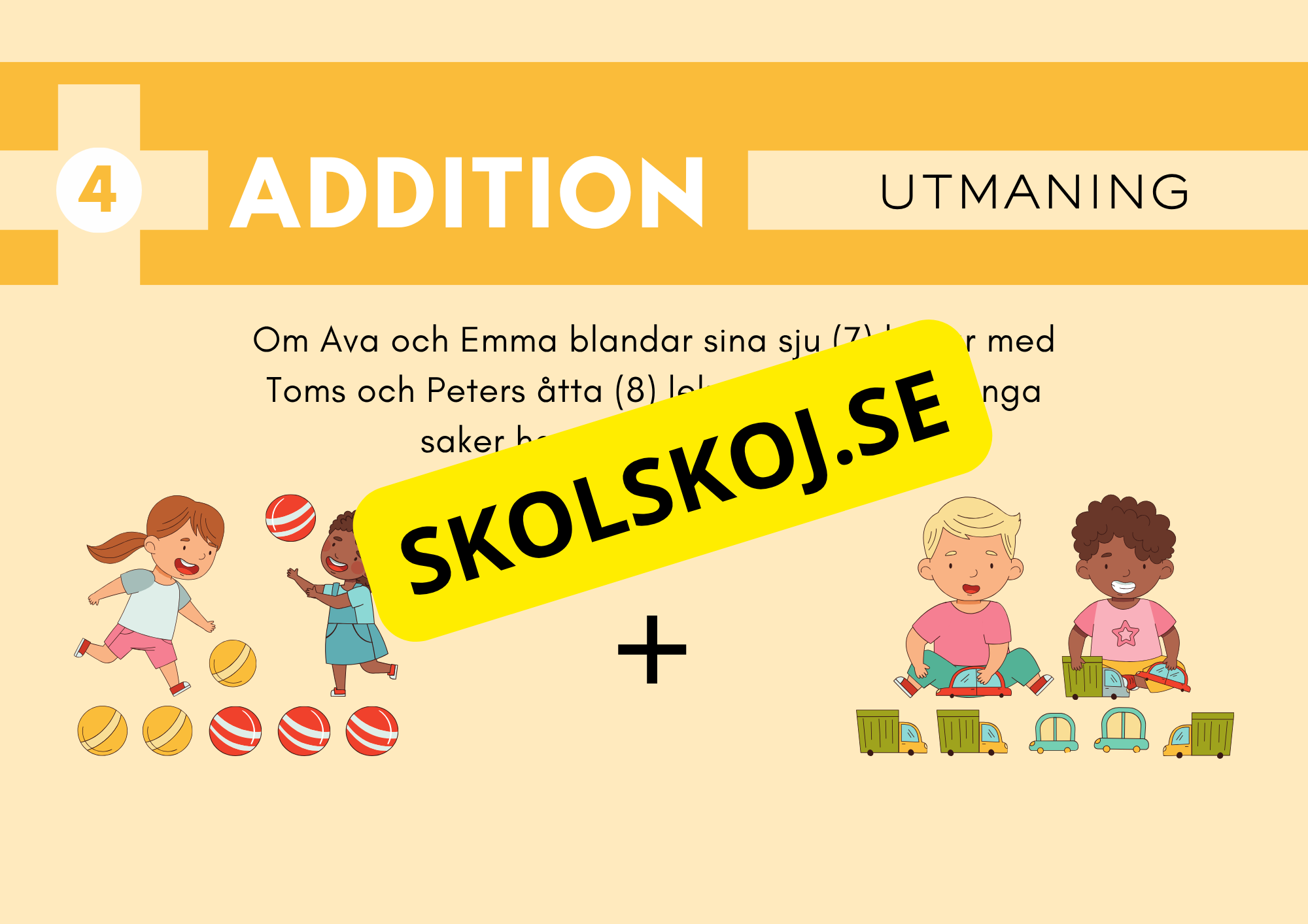 Addition och subtraktion - Presentation