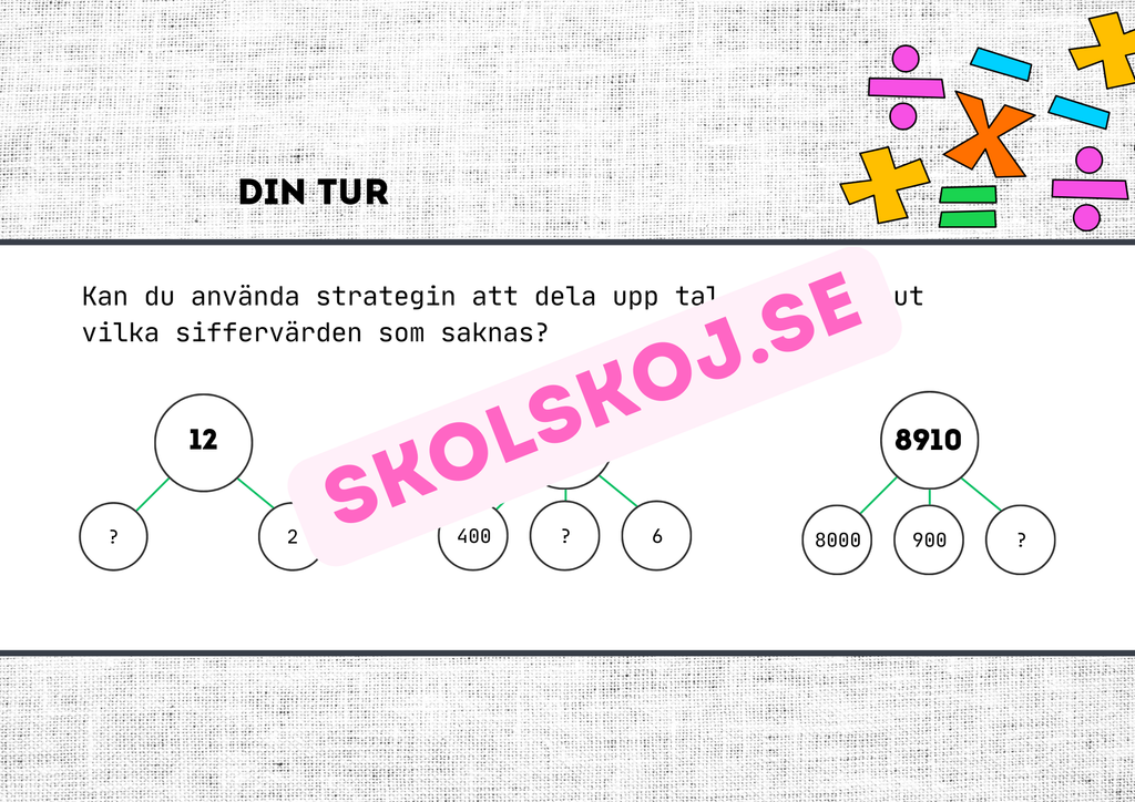 Platsvärde - Presentation + frågor