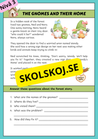 Stort paket - English Reading Comprehension Big Bundle