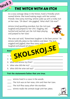 Stort paket - English Reading Comprehension Big Bundle