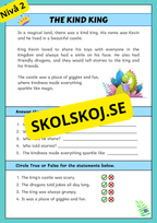 Stort paket - English Reading Comprehension Big Bundle
