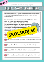 Stort paket - English Reading Comprehension Big Bundle