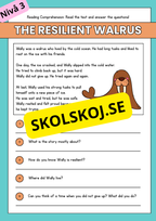 Stort paket - English Reading Comprehension Big Bundle