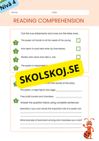 Stort paket - English Reading Comprehension Big Bundle