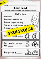 Stort paket - English Reading Comprehension Big Bundle