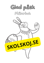 Glad påsk - Målarbok