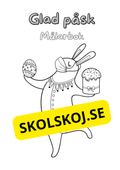 Glad påsk - Målarbok