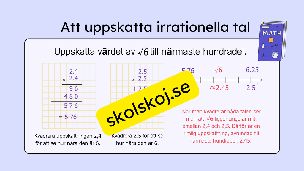 Rationella och irrationella tal - Årskurs 7 - 9