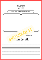 Jag lär mig färger - Häfte