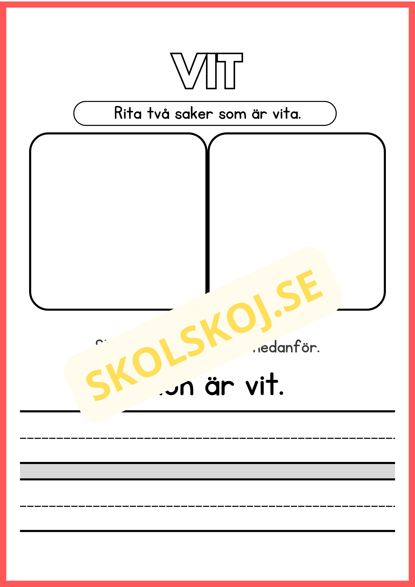 Jag lär mig färger - Häfte