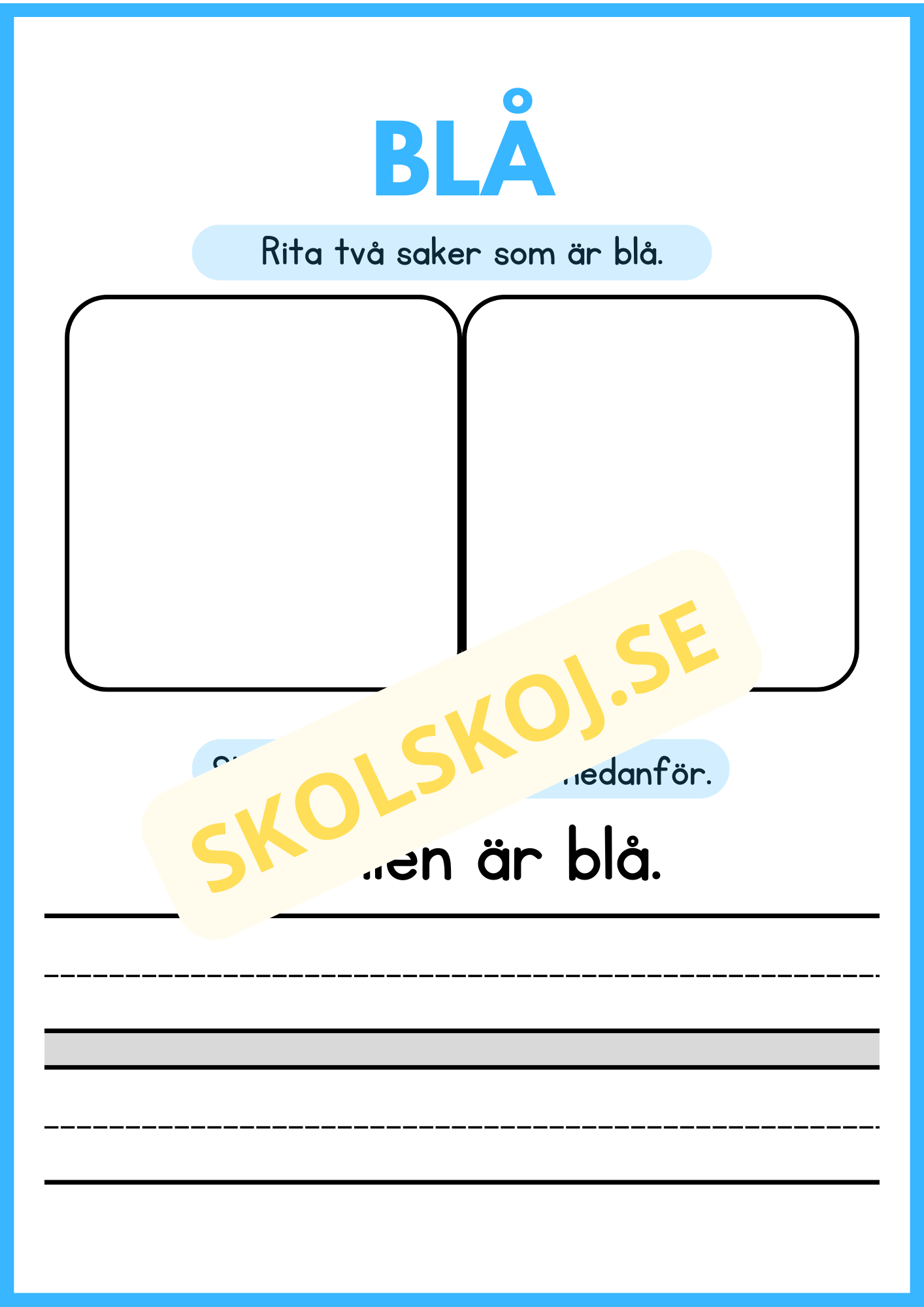 Jag lär mig färger - Häfte