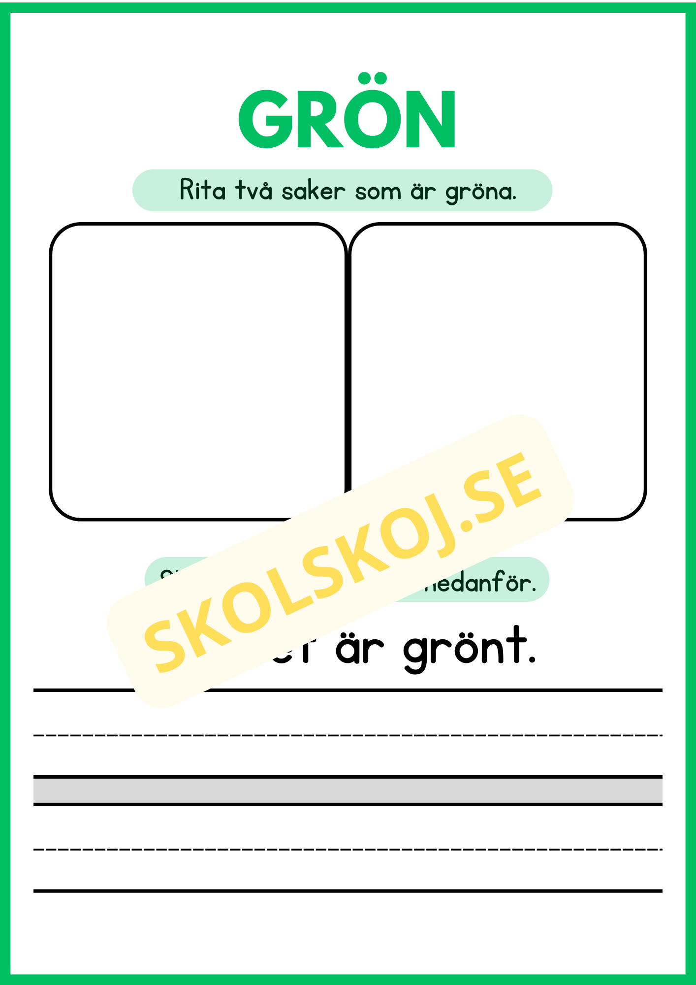 Jag lär mig färger - Häfte