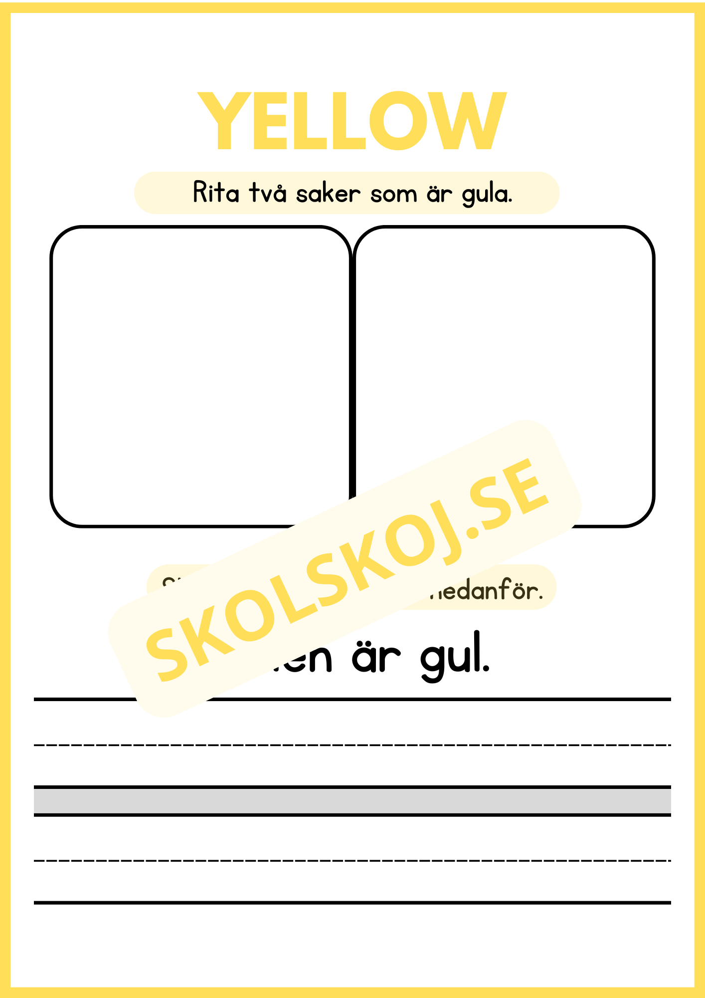 Jag lär mig färger - Häfte