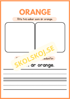 Jag lär mig färger - Häfte